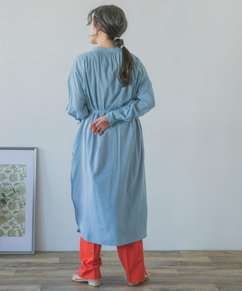 ITEMS URBANRESEARCH(アイテムズ アーバンリサーチ)の「カラーイージーワイドパンツ(その他パンツ・レディース・ベージュ/レッド/ブラック/モカ・SMALL/MEDIUM/LARGE)」の7枚目の写真