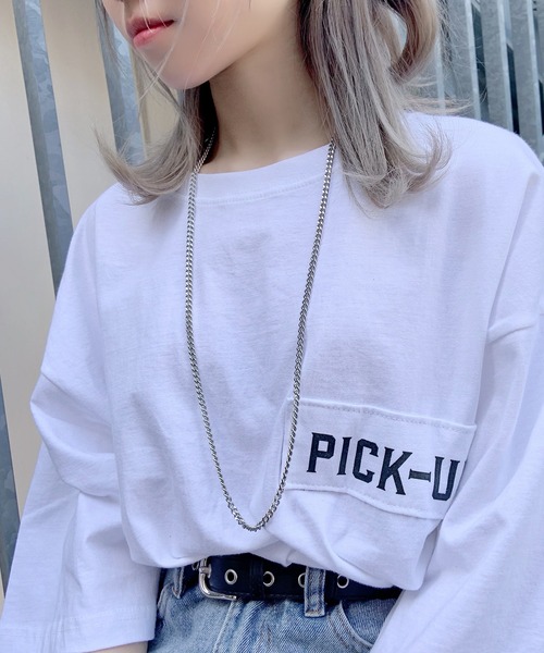 Figments(フィグメンツ)の「ロングチェーンネックレス(ネックレス・レディース・シルバー・FREE)」の1枚目の写真