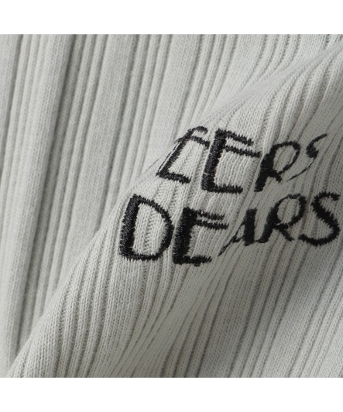 b・ROOM（ビールーム）の「【プチプラ】ロゴ刺しゅうフレンチスリーブテレコワンピース（ワンピース・キッズ・ブラック/ベージュ/ミント・110cm/100cm/120cm/130cm/140cm）」の9枚目の写真