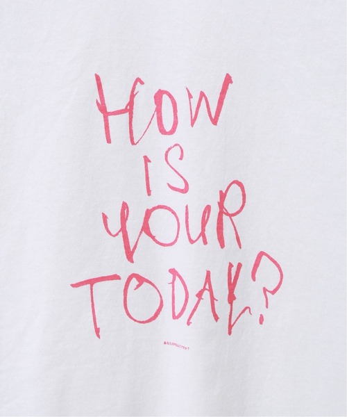 TODAY edition(トゥデイエディション)の「【TODAY edition / トゥデイエディション】 MESSAGE 3 SS TEE(Tシャツ/カットソー・メンズ・ホワイト/ブラック・MEDIUM/LARGE)」の16枚目の写真