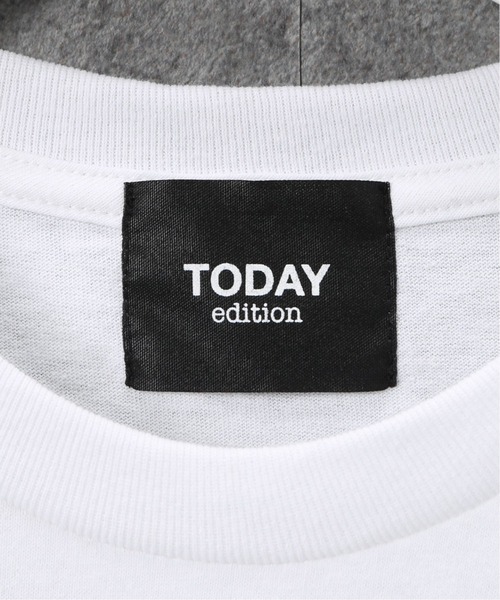 TODAY edition(トゥデイエディション)の「【TODAY edition / トゥデイエディション】 MESSAGE 3 SS TEE(Tシャツ/カットソー・メンズ・ホワイト/ブラック・MEDIUM/LARGE)」の22枚目の写真