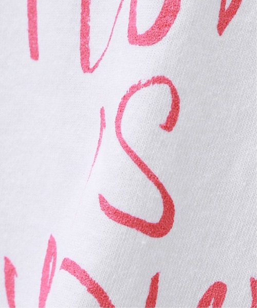 TODAY edition(トゥデイエディション)の「【TODAY edition / トゥデイエディション】 MESSAGE 3 SS TEE(Tシャツ/カットソー・メンズ・ホワイト/ブラック・MEDIUM/LARGE)」の9枚目の写真