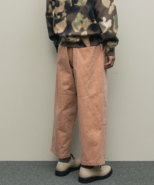 bal(バル)の「【2021秋冬】PIGMENT COTTON BELTED PANT(その他パンツ・レディース・ブラウン/ブラック/グレー・MEDIUM/LARGE/X-LARGE)」の4枚目の写真