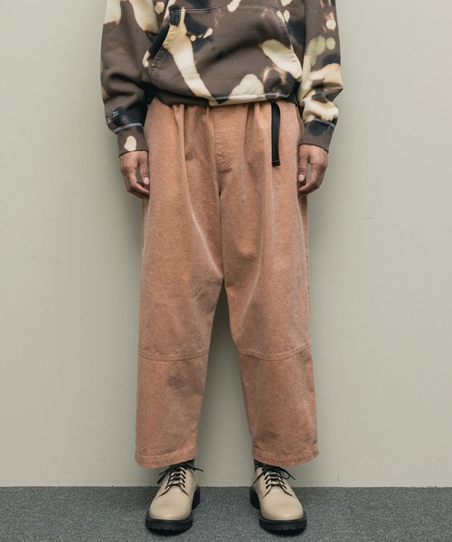 bal(バル)の「【2021秋冬】PIGMENT COTTON BELTED PANT(その他パンツ・レディース・ブラウン/ブラック/グレー・MEDIUM/LARGE/X-LARGE)」の6枚目の写真