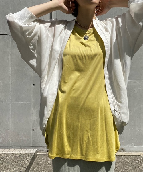 DouDou（ドゥドゥ）の「ボリュームライトジップブルゾン（その他アウター・レディース・オフホワイト/ブラウン/ブラック・FREE）」の11枚目の写真