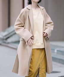 Munich | スーパー100ダブルクロスサイドスリットコート(その他アウター)