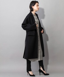 Munich | スーパー100ダブルクロスサイドスリットコート(その他アウター)