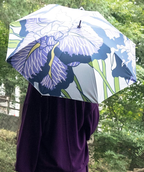カヤ（カヤ）の「【カヤ】和の赴き傘 一輪の花日傘 晴雨兼用（長傘・レディース・その他1/その他2/その他3/その他4・FREE）」の4枚目の写真