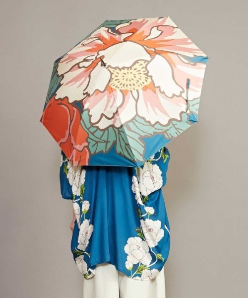 カヤ（カヤ）の「【カヤ】和の赴き傘 一輪の花日傘 晴雨兼用（長傘・レディース・その他1/その他2/その他3/その他4・FREE）」の21枚目の写真