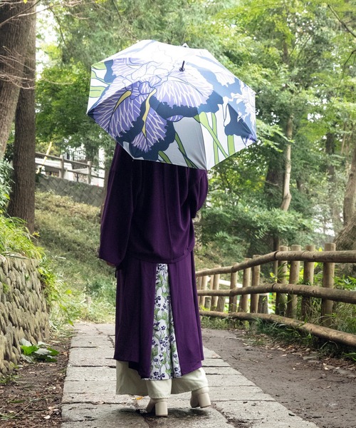 カヤ】和の赴き傘 一輪の花日傘 晴雨兼用（長傘）｜カヤ（カヤ）の