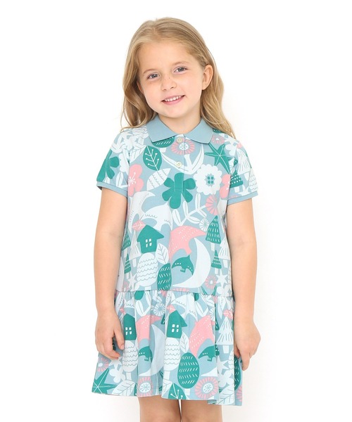 Store Tshirts セール Store Graniph デザイン ティーシャツ ストア グラニフ のファッション バーズアンドムーン キッズポロワンピース ワンピース Design Design Tshirts