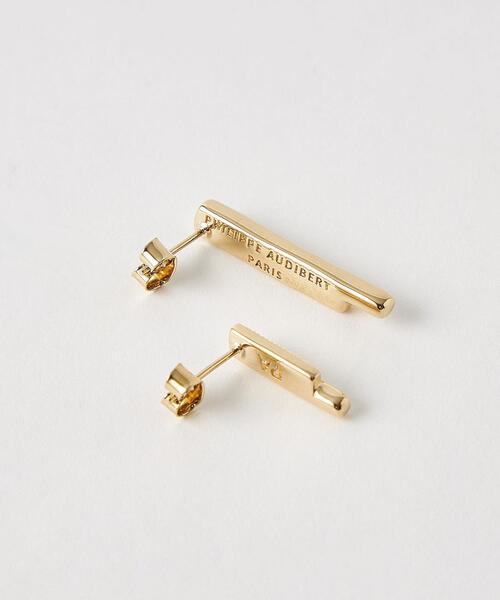 フィリップオーディベール アシンメトリーピアス myk／PHILIPPE