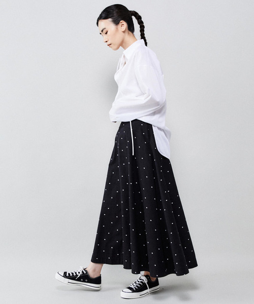 CONVERSE TOKYO(コンバーストウキョウ)の「スキッパーシャツブラウス(シャツ/ブラウス・レディース・イエロー/ホワイト・FREE)」の17枚目の写真