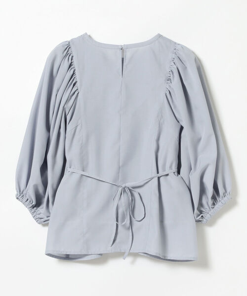 Ray BEAMS（レイビームス）の「Ray BEAMS / バルーン ギャザースリーブ ブラウス（シャツ/ブラウス・レディース・サックスブルー/ホワイト/ブラック・ONE SIZE）」の21枚目の写真