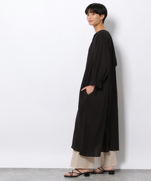 LAKOLE（ラコレ）の「12Gクロシェニットパンツ / 216075（その他パンツ・レディース・ブラック/ベージュ/ナチュラル/ダークオレンジ・SMALL/MEDIUM）」の9枚目の写真