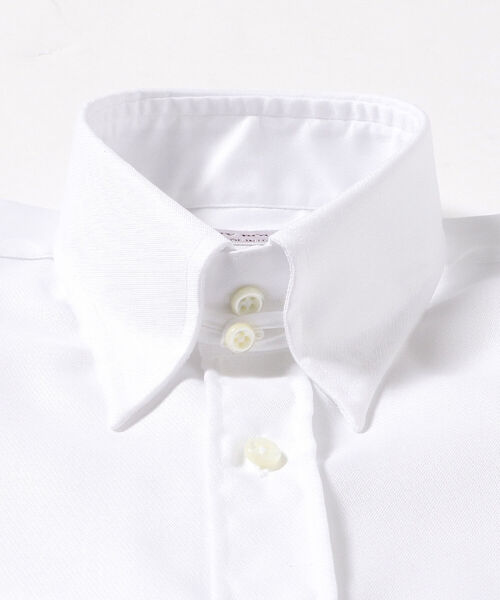 GUY ROVER(ギローバー)の「GUY ROVER / ツイル タブカラーシャツ(ビジネスシャツ・メンズ・ホワイト・39/38/40/41)」の3枚目の写真