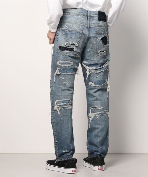 DIESEL(ディーゼル)の「FW21 メンズ デニムパンツ テーパード サステナブル(デニムパンツ・メンズ・インディゴブルー・32inch/30inch/28inch/34inch/36inch/26inch)」の3枚目の写真