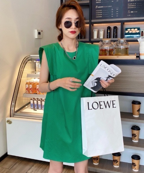Sleeve Dress ワンピース Opinion Korean French A Korean コリアン Town オピニオン Sleeve タウン のファッション ワンピース Line