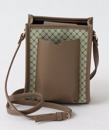 【WEB限定】スマフォポケット付きミニショルダーバッグ