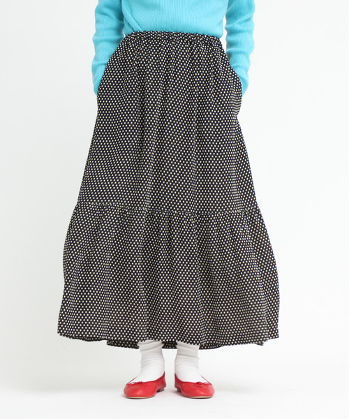 CHILD WOMAN 風通JAQ DOT スカート CHILD WOMAN（チャイルドウーマン）の「風通JAQ DOT スカート