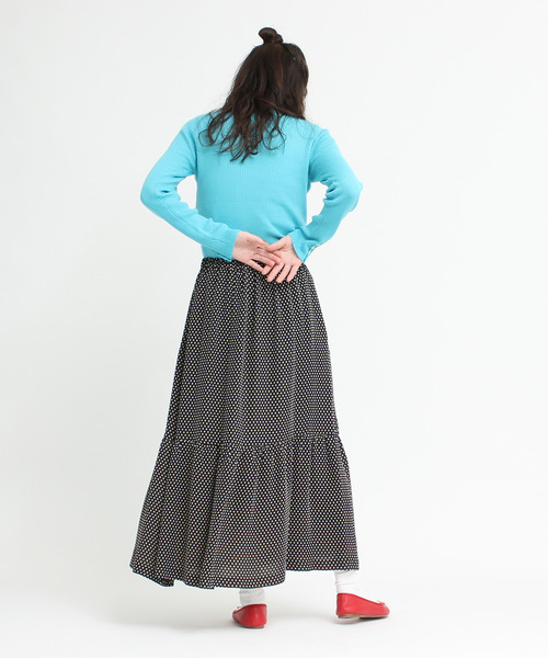 CHILD WOMAN（チャイルドウーマン）の「風通JAQ DOT スカート（スカート・レディース・ブラック/レッド・FREE）」の14枚目の写真