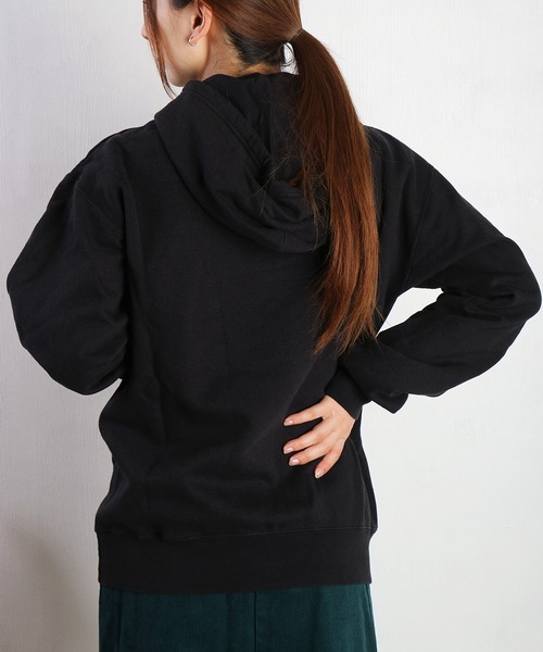 セール】Champion ガーメントダイ 長袖 裏毛プルパーカー スウェット