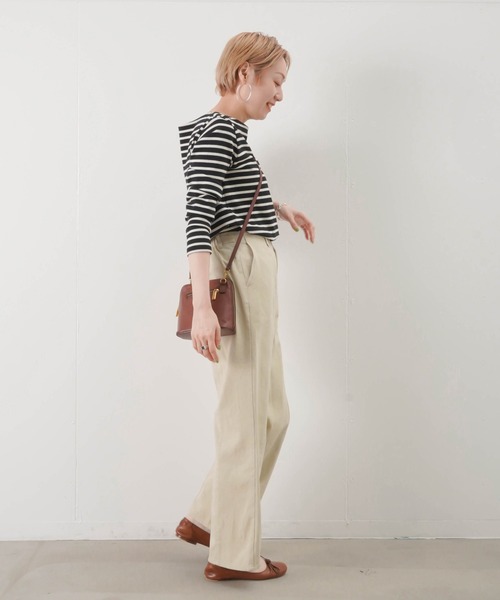 LUCA/LADY LUCK LUCA（ルカ/レディラックルカ）の「LC/LLL バイオチノパンツ（チノパンツ・レディース・ライトベージュ/パープル/ピンク・FREE）」の6枚目の写真