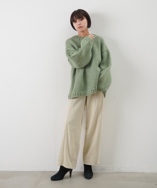 LUCA/LADY LUCK LUCA（ルカ/レディラックルカ）の「LC/LLL バイオチノパンツ（チノパンツ・レディース・ライトベージュ/パープル/ピンク・FREE）」の18枚目の写真