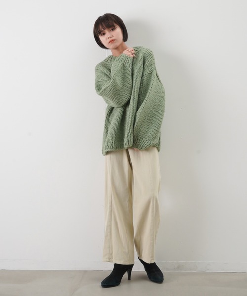 LUCA/LADY LUCK LUCA（ルカ/レディラックルカ）の「LC/LLL バイオチノパンツ（チノパンツ・レディース・ライトベージュ/パープル/ピンク・FREE）」の19枚目の写真