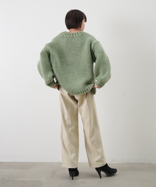 LUCA/LADY LUCK LUCA（ルカ/レディラックルカ）の「LC/LLL バイオチノパンツ（チノパンツ・レディース・ライトベージュ/パープル/ピンク・FREE）」の21枚目の写真