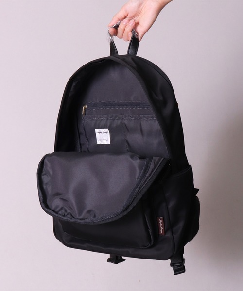 希少】ダンヒル ナイロン レザー 2室 PC 収納 リュック バックパック