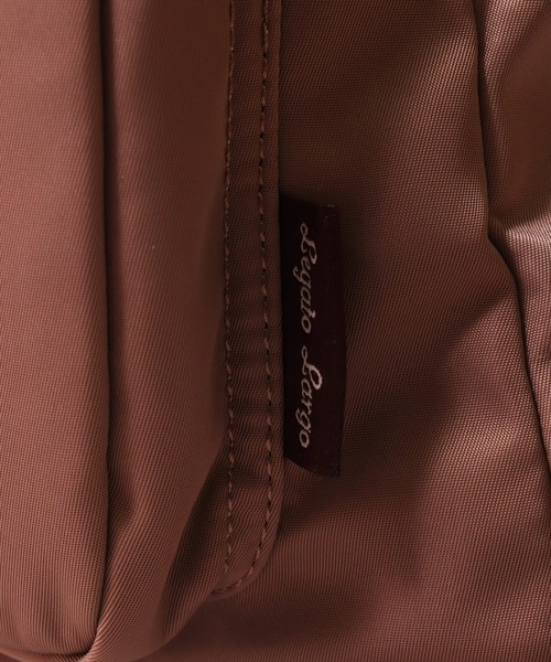 Legato Largo(レガートラルゴ)の「(LF)【Legato Largo】肩楽(かたらく)PC収納 ナイロン リュック(バックパック/リュック・レディース・ネイビー/ブラック/ベージュ/グレー/ライトブラウン・ONE SIZE/ONESIZE)」の21枚目の写真