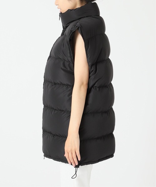 PROVOKE (プロヴォーク)の「【PROVOKE】 big shoulder dawn vest◆(ダウンジャケット/コート・レディース・アイボリー/ブラック・フリー)」の11枚目の写真