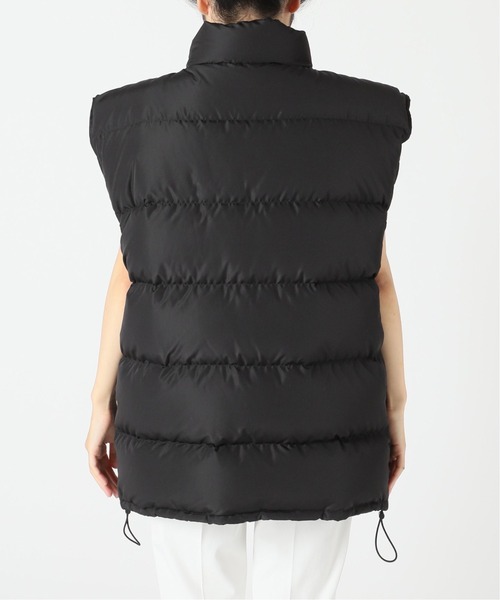 PROVOKE (プロヴォーク)の「【PROVOKE】 big shoulder dawn vest◆(ダウンジャケット/コート・レディース・アイボリー/ブラック・フリー)」の12枚目の写真