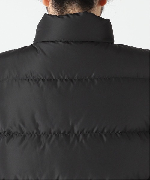 PROVOKE (プロヴォーク)の「【PROVOKE】 big shoulder dawn vest◆(ダウンジャケット/コート・レディース・アイボリー/ブラック・フリー)」の14枚目の写真