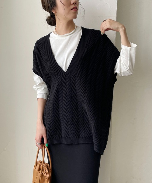 CAPRICIEUX LE'MAGE 福袋　シャツワンピース ニットベスト 2024福袋】LE'MAGE シャツワンピセット | CAPRICIEUX LE'MAGE