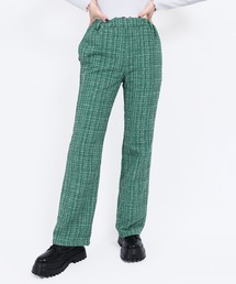 WC | カラーツイードパンツ(スラックス)