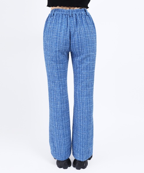 WC（ダブル シー）の「カラーツイードパンツ（スラックス・レディース・ピンク/オレンジ/ブルー/グリーン・FREE）」の11枚目の写真