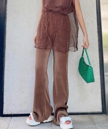 AMAIL | Long legs pleats pants(スラックス)