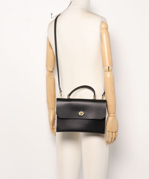 mimi（ミミ）の「【Mimi】2WAYハンドバッグ HEBE WOMEN（ハンドバッグ・レディース・ブラック/ライトブラウン・FREE）」の8枚目の写真