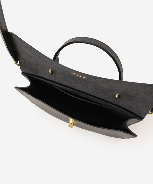 mimi（ミミ）の「【Mimi】2WAYハンドバッグ HEBE WOMEN（ハンドバッグ・レディース・ブラック/ライトブラウン・FREE）」の12枚目の写真