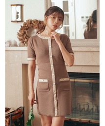 Darich（ダーリッチ）の「パイピングミニワンピース（ワンピース