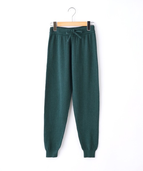 ＆yam（アンドヤム）の「チクチクしない！もちもちニットパンツ【親子お揃い/リンクコーデ】（その他パンツ・キッズ・ベージュ/グリーン/グレー系その他/グレー/ブルー/ブルー系その他・120-130cm/130-140cm/110-120cm/150-160cm/140-150cm）」の5枚目の写真