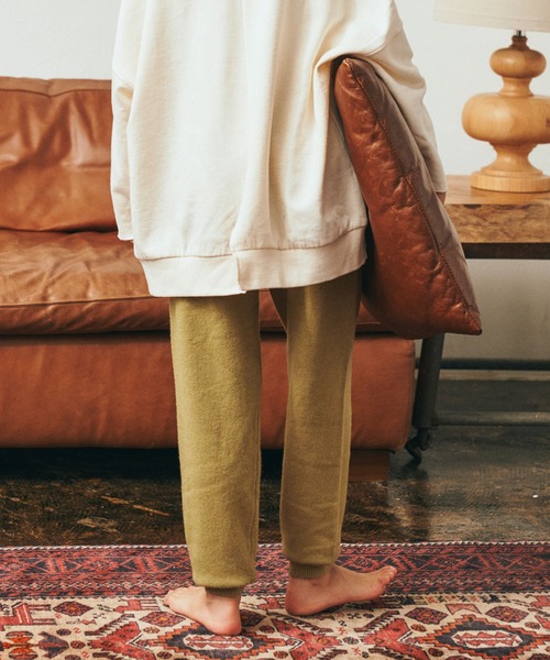 ＆yam（アンドヤム）の「チクチクしない！もちもちニットパンツ【親子お揃い/リンクコーデ】（その他パンツ・キッズ・ベージュ/グリーン/グレー系その他/グレー/ブルー/ブルー系その他・120-130cm/130-140cm/110-120cm/150-160cm/140-150cm）」の19枚目の写真