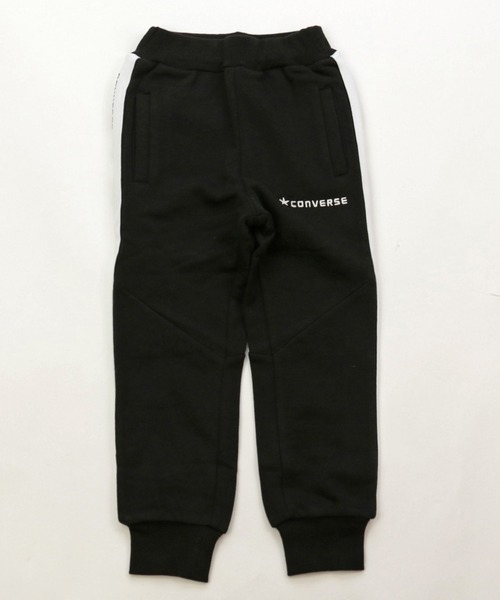 JAM & LINK（ジャムアンドリンク）の「CONVERSE /コンバース ラインスエットパンツ（スウェットパンツ・キッズ・ブラック/ベージュ・140cm/110cm/120cm/130cm/150cm/100cm）」の6枚目の写真