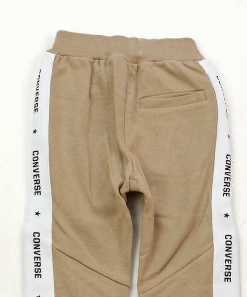 JAM & LINK（ジャムアンドリンク）の「CONVERSE /コンバース ラインスエットパンツ（スウェットパンツ・キッズ・ブラック/ベージュ・140cm/110cm/120cm/130cm/150cm/100cm）」の8枚目の写真