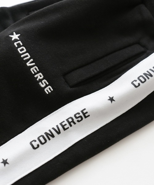 JAM & LINK（ジャムアンドリンク）の「CONVERSE /コンバース ラインスエットパンツ（スウェットパンツ・キッズ・ブラック/ベージュ・140cm/110cm/120cm/130cm/150cm/100cm）」の11枚目の写真