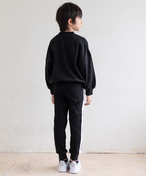 JAM & LINK（ジャムアンドリンク）の「CONVERSE /コンバース ラインスエットパンツ（スウェットパンツ・キッズ・ブラック/ベージュ・140cm/110cm/120cm/130cm/150cm/100cm）」の22枚目の写真
