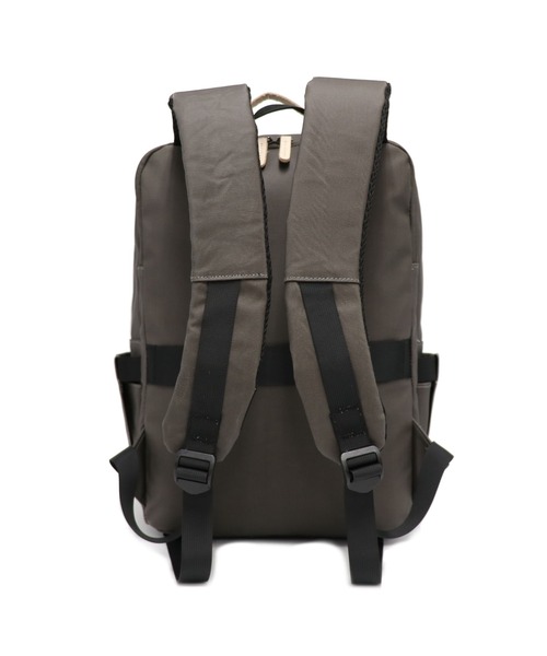 GUSCIO UOMO（グッシオ ウォーモ）の「【グッシオ ウォーモ】ナチュラルデイリーリュック　オフィスカジュアル　アウトドアバックパック 本革付属（バックパック/リュック・メンズ・ホワイト/ネイビー/ダークグレー/ブラウン系・FREE）」の7枚目の写真