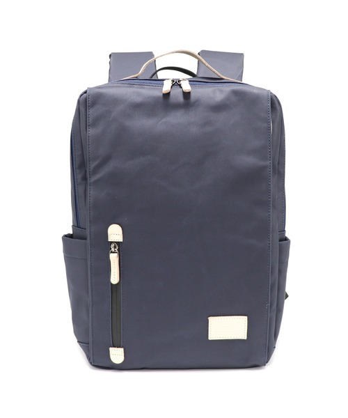 GUSCIO UOMO（グッシオ ウォーモ）の「【グッシオ ウォーモ】ナチュラルデイリーリュック　オフィスカジュアル　アウトドアバックパック 本革付属（バックパック/リュック・メンズ・ホワイト/ネイビー/ダークグレー/ブラウン系・FREE）」の21枚目の写真